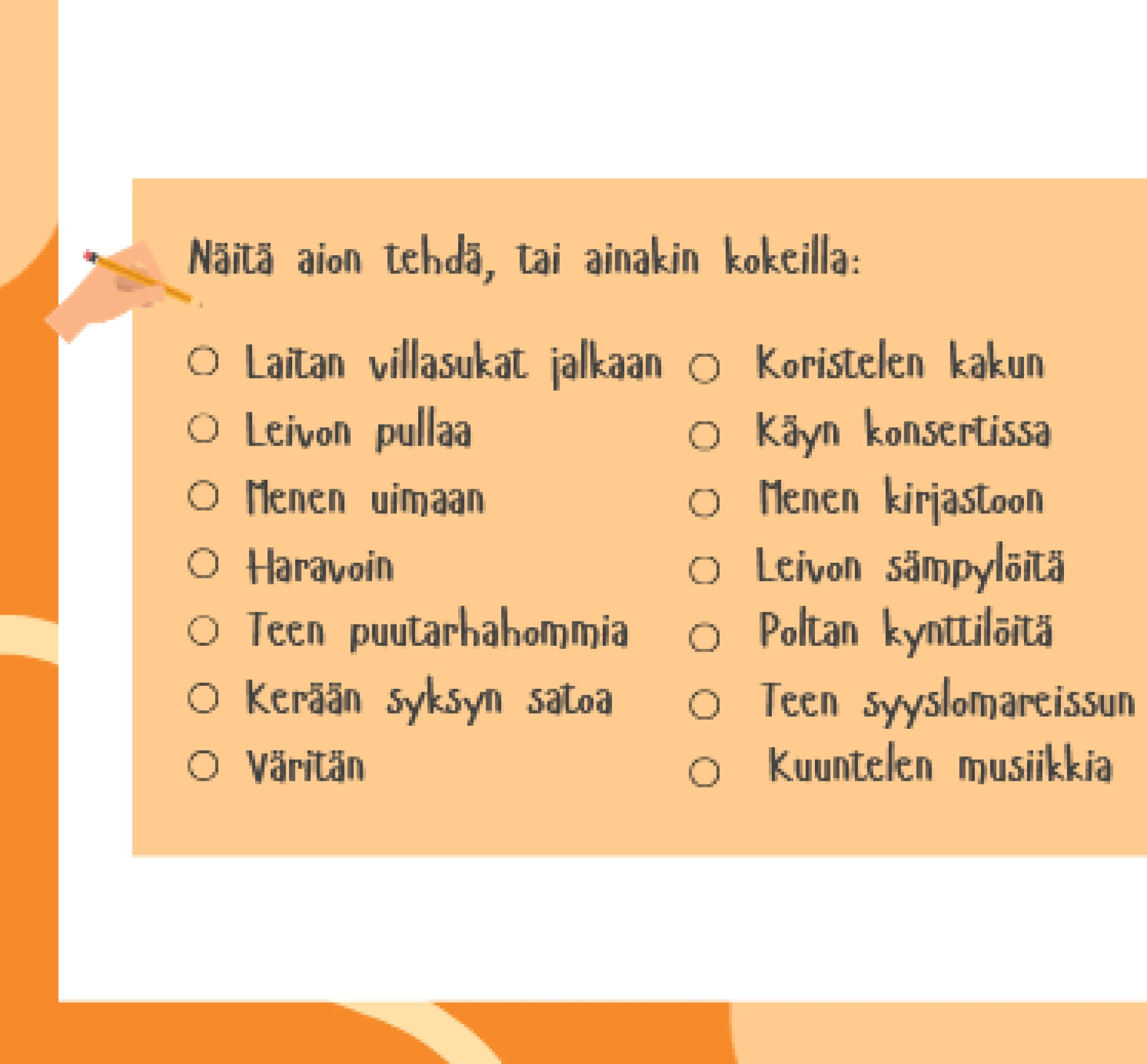 Text and image section image