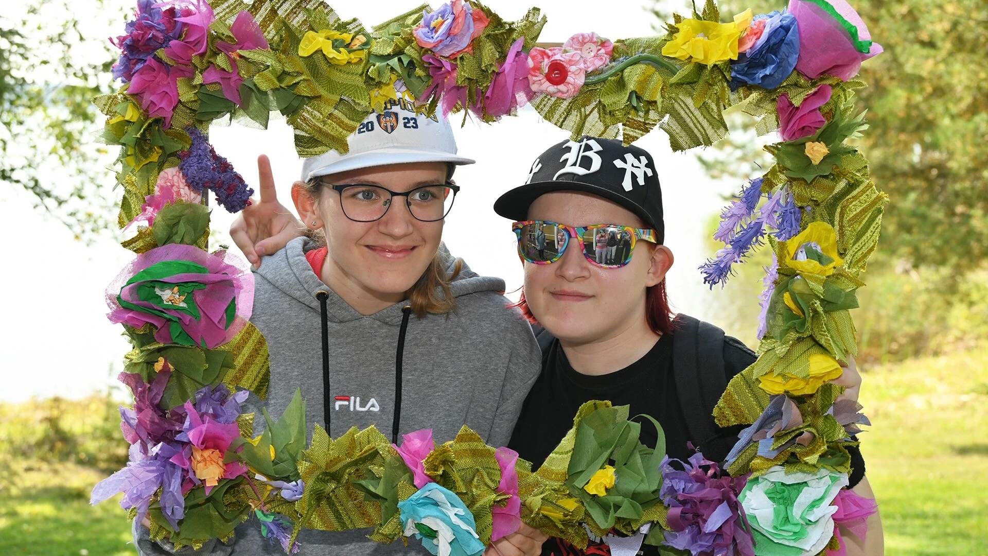 Text and image section image