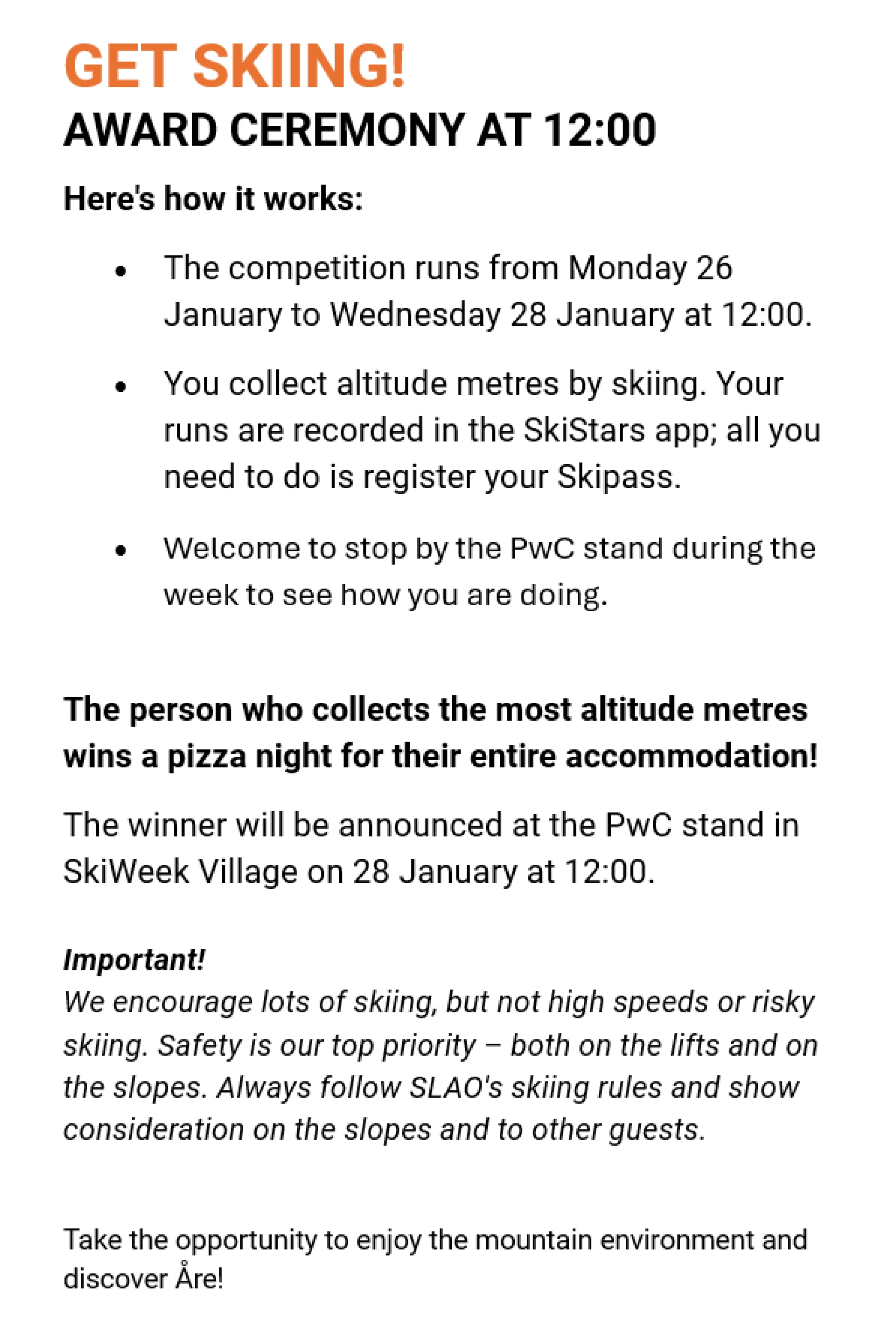 Text and image section image